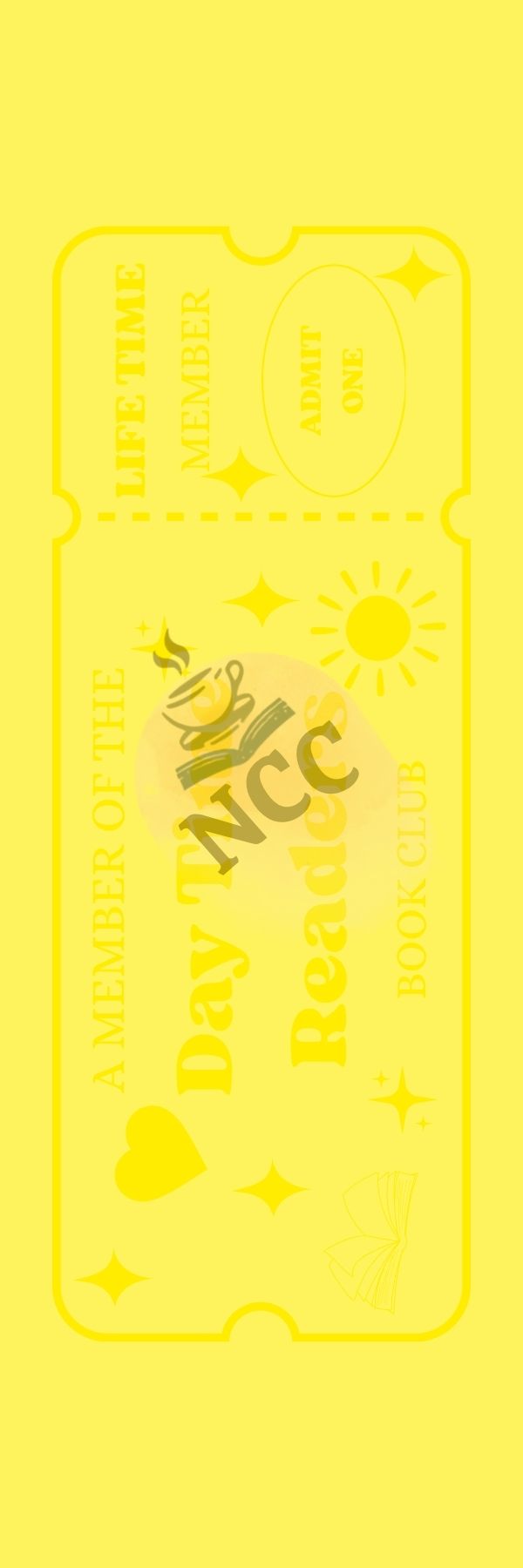 Day Time Reader Ticket Front Watermark