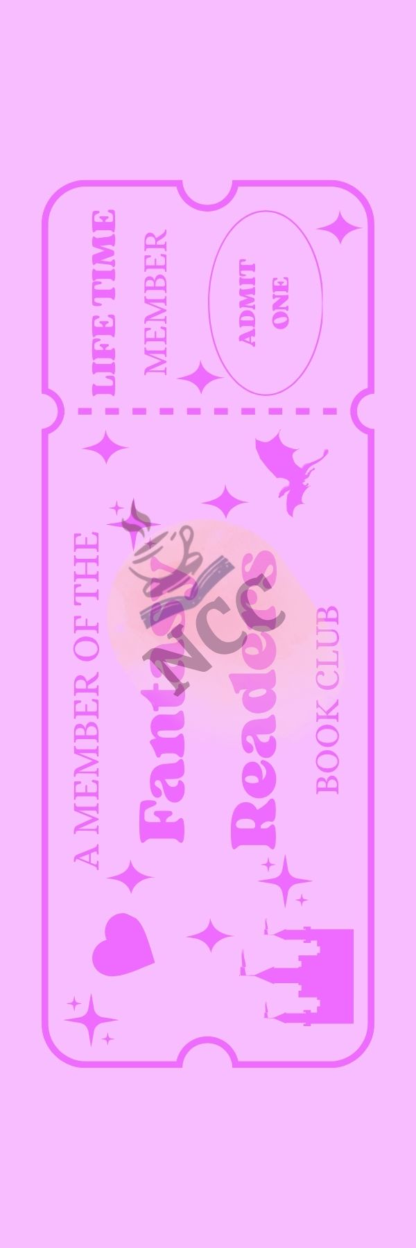 Fantasy Reader Ticket Front Watermark
