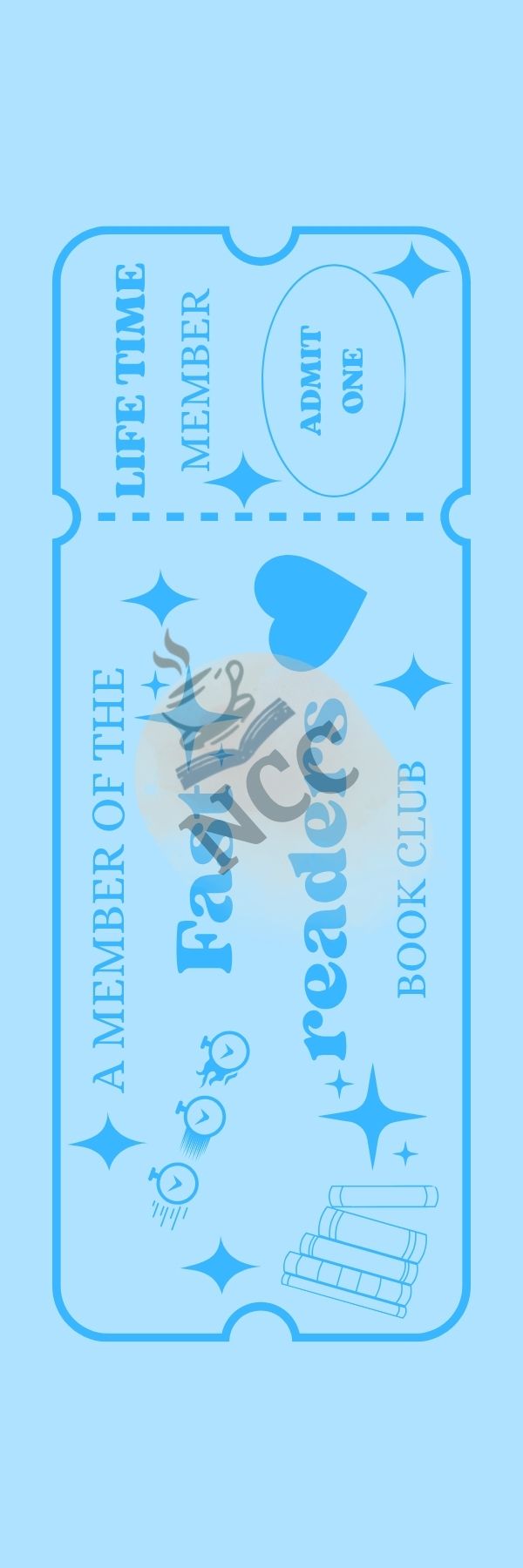 Fast Reader Ticket Front Watermark