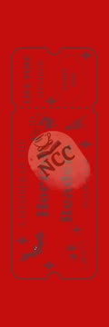 Horror Reader Ticket Front Watermark