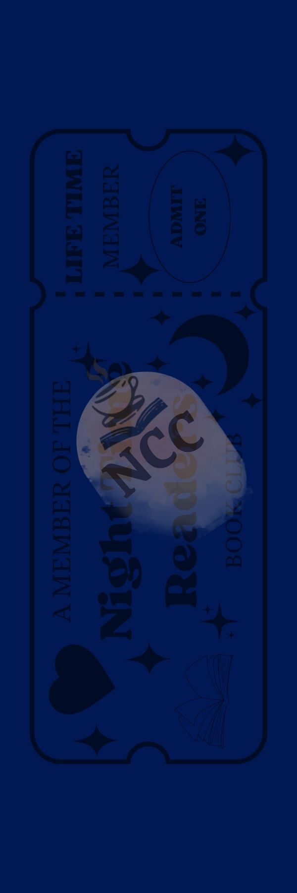Night Time Reader Ticket Front Watermark
