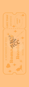 Romantasy Reader Ticket Front Watermark