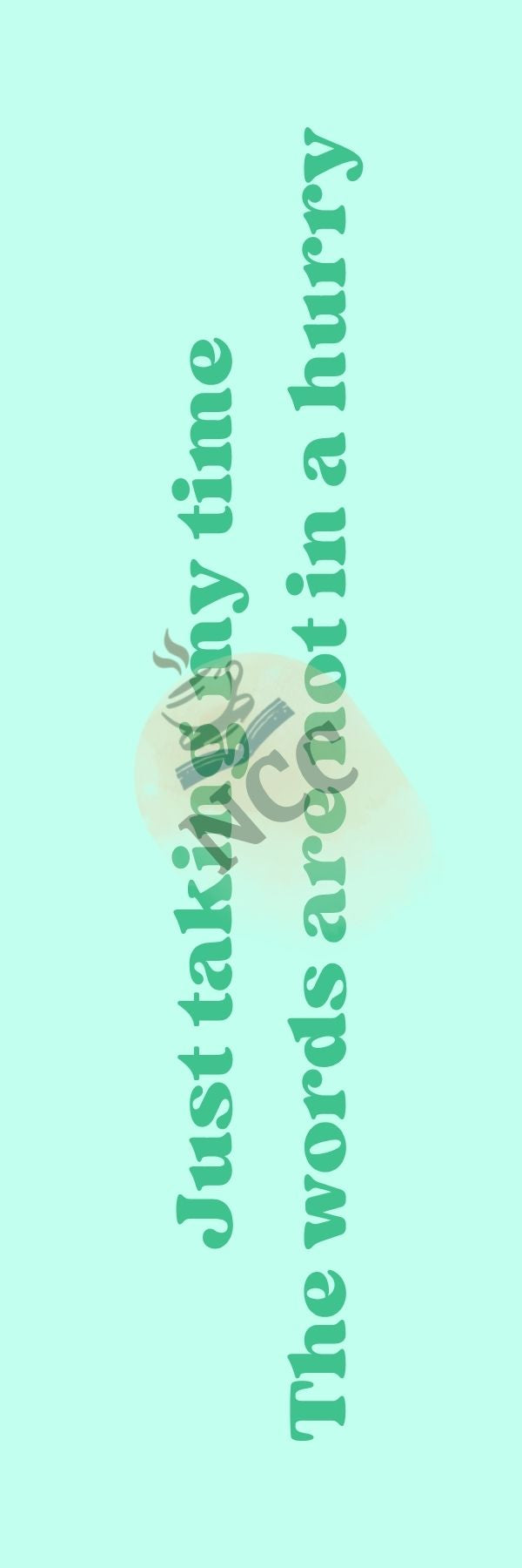 Slow Reader Ticket Back Watermark