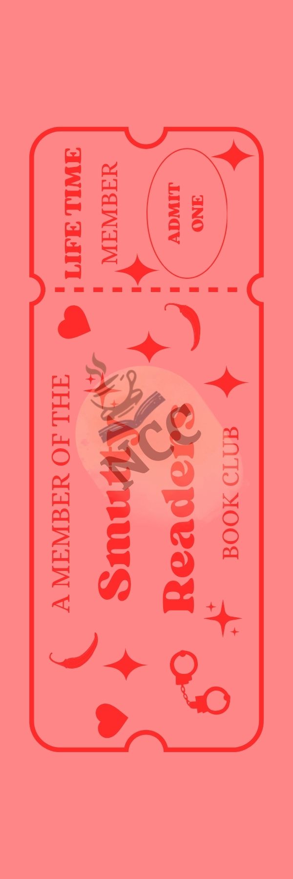 Smutty Reader Ticket Front Watermark